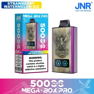 JNR Mega Box Pro 50K Strawberry Watermelon Ice | 50000 Puffs Disposable Vape